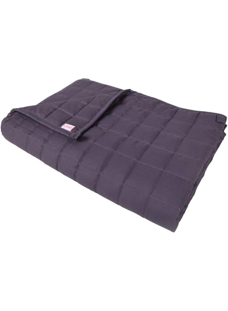 abley's Weighted Blanket, Soft and Breathable, Cooling Blanket for Sleeping, Grey (36 inch x 48 inch) (5 lbs) - Image 1